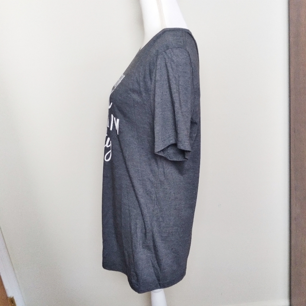 Bella Canvas Feed Me Tacos Gray Graphic Tee - Picture 3 of 7
